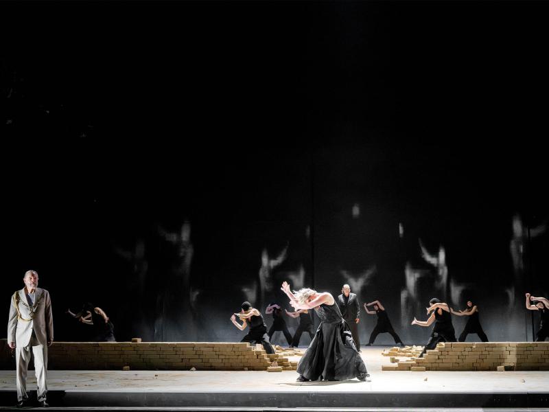 Produktionsfoto FREMDE SONNE Medea in Korinth