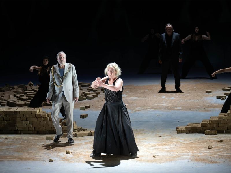 Produktionsfoto FREMDE SONNE Medea in Korinth